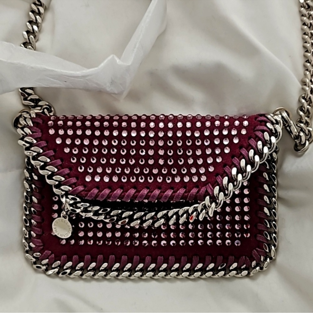 Brand new in box Stella McCartney gorgeous rhinestone little bag